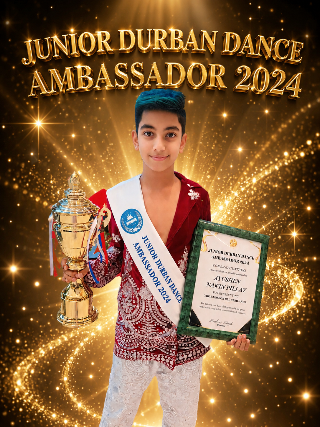 Ayushen dancing with passion and purpose